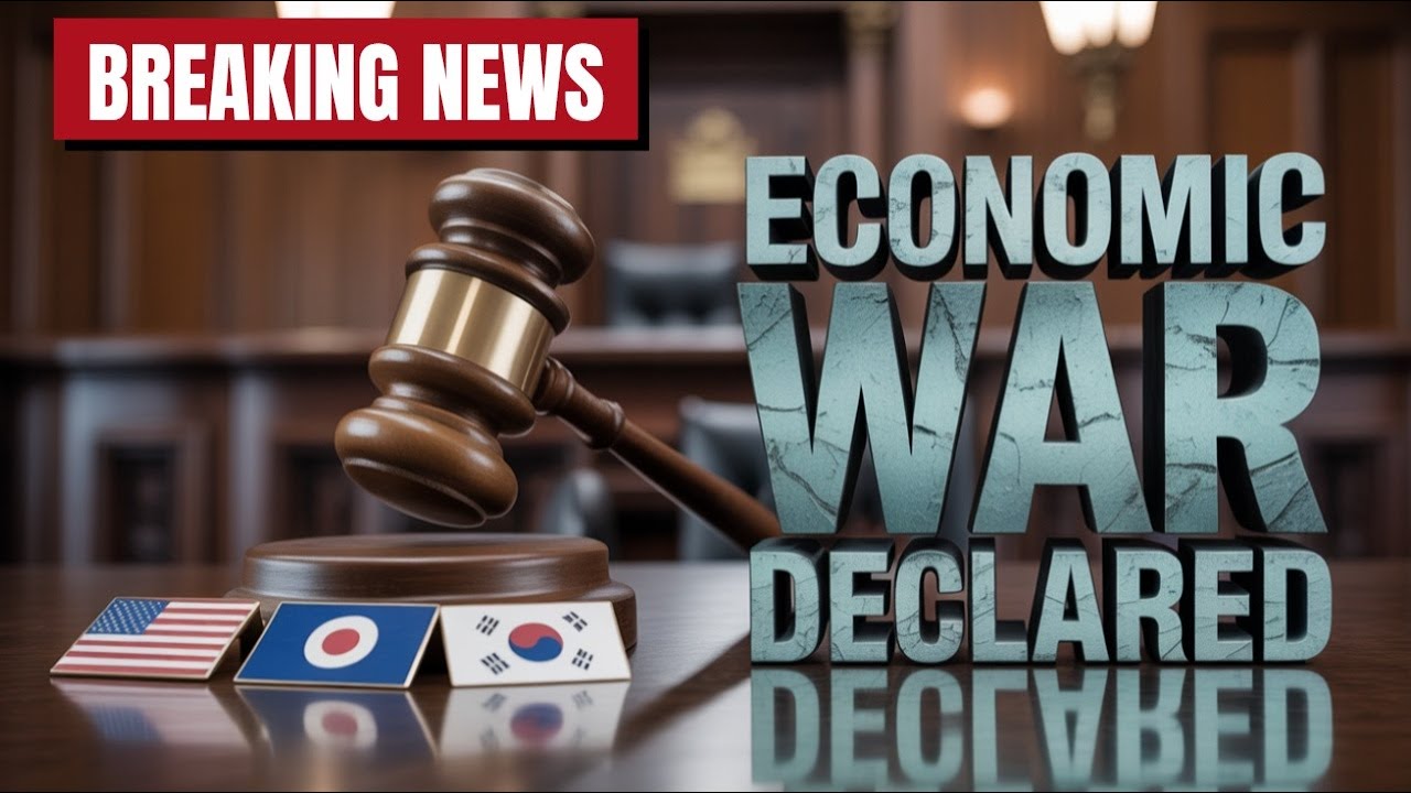TRUMP DECLARES ECONOMIC WAR: 25% Tariff BOMBSHELL Hits Japan & South Korea!