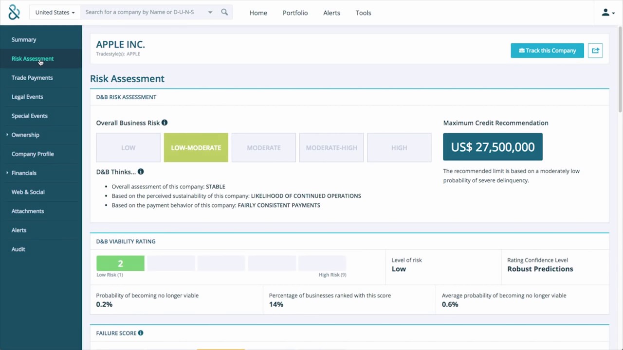 Bisnode D&B Credit QuickTour