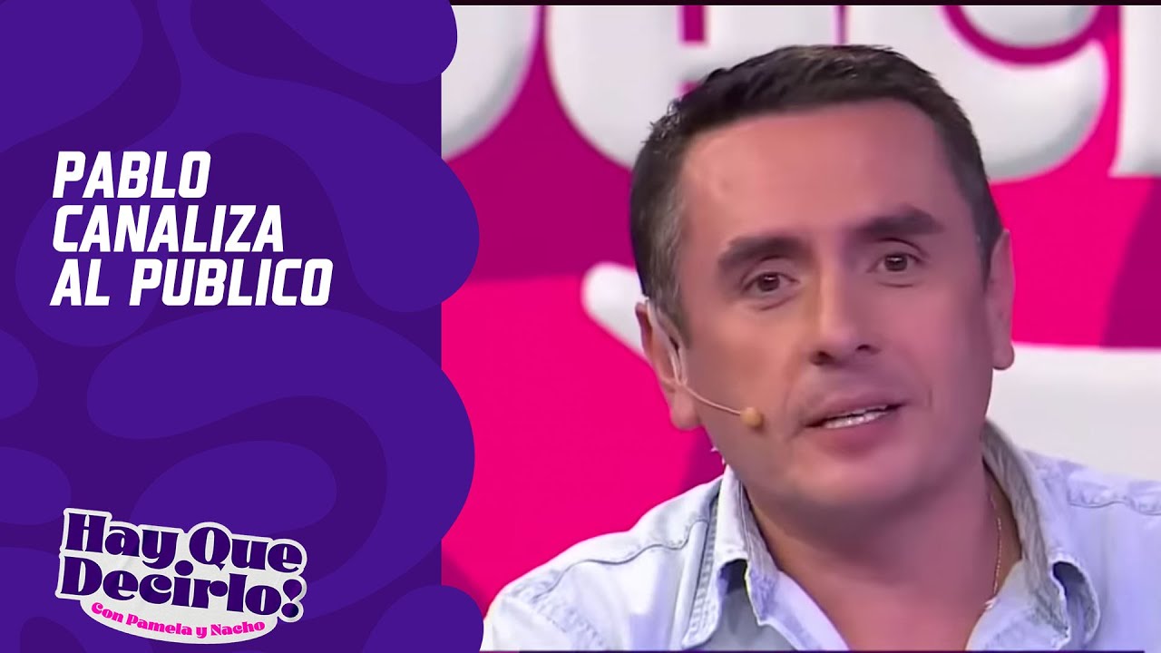 Pablo Canaliza, experto en secciones de sanación, se conecta en vivo con el público