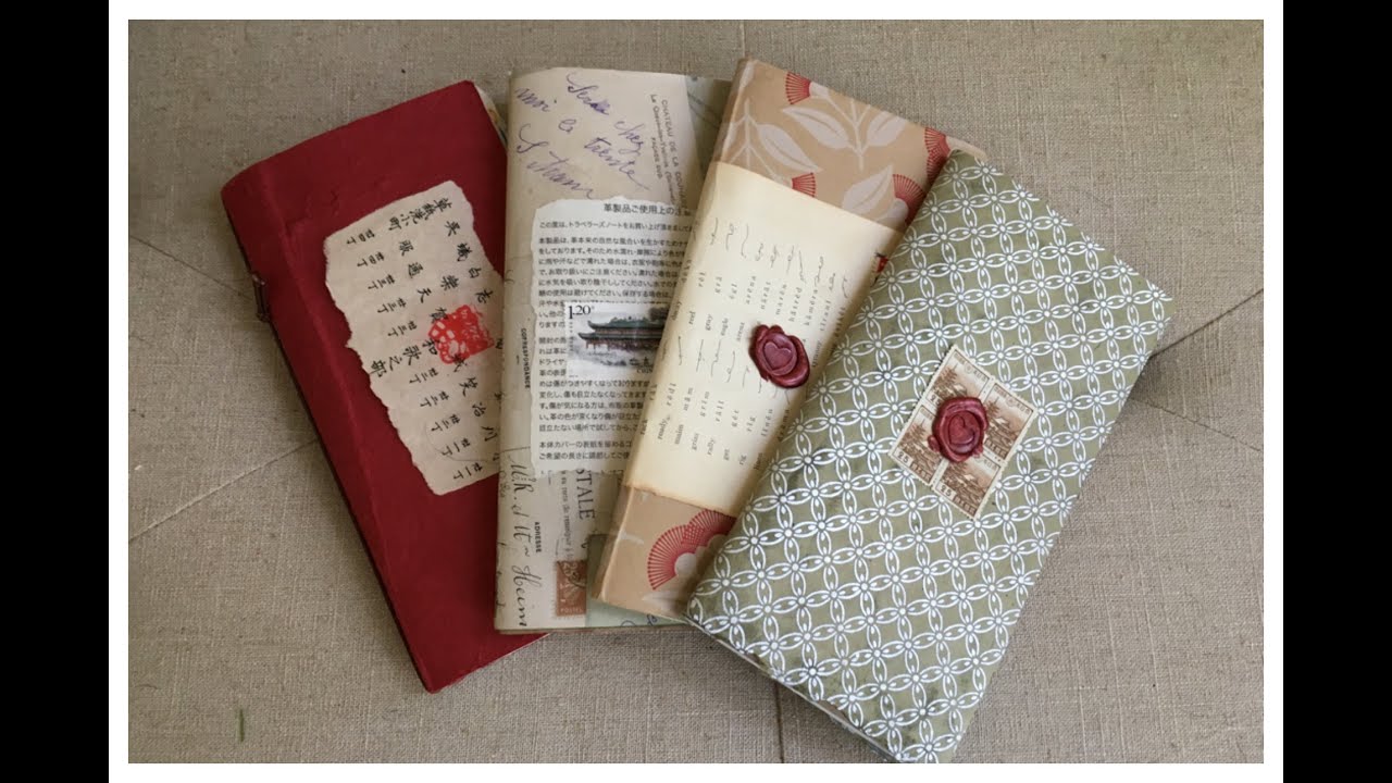 Covering Your Journals, Notebooks and Midori Inserts
