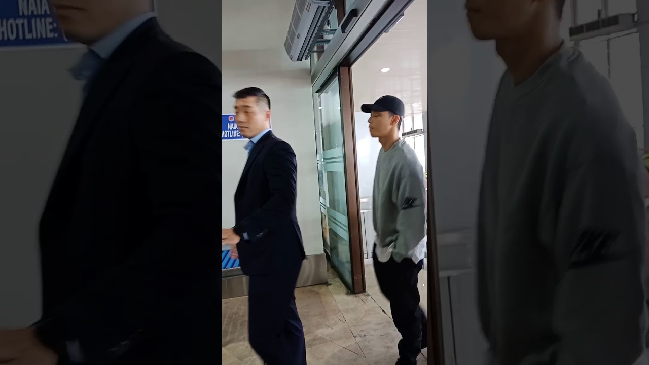Park Seo Joon arrival/departure in Manila. SEPT.2019