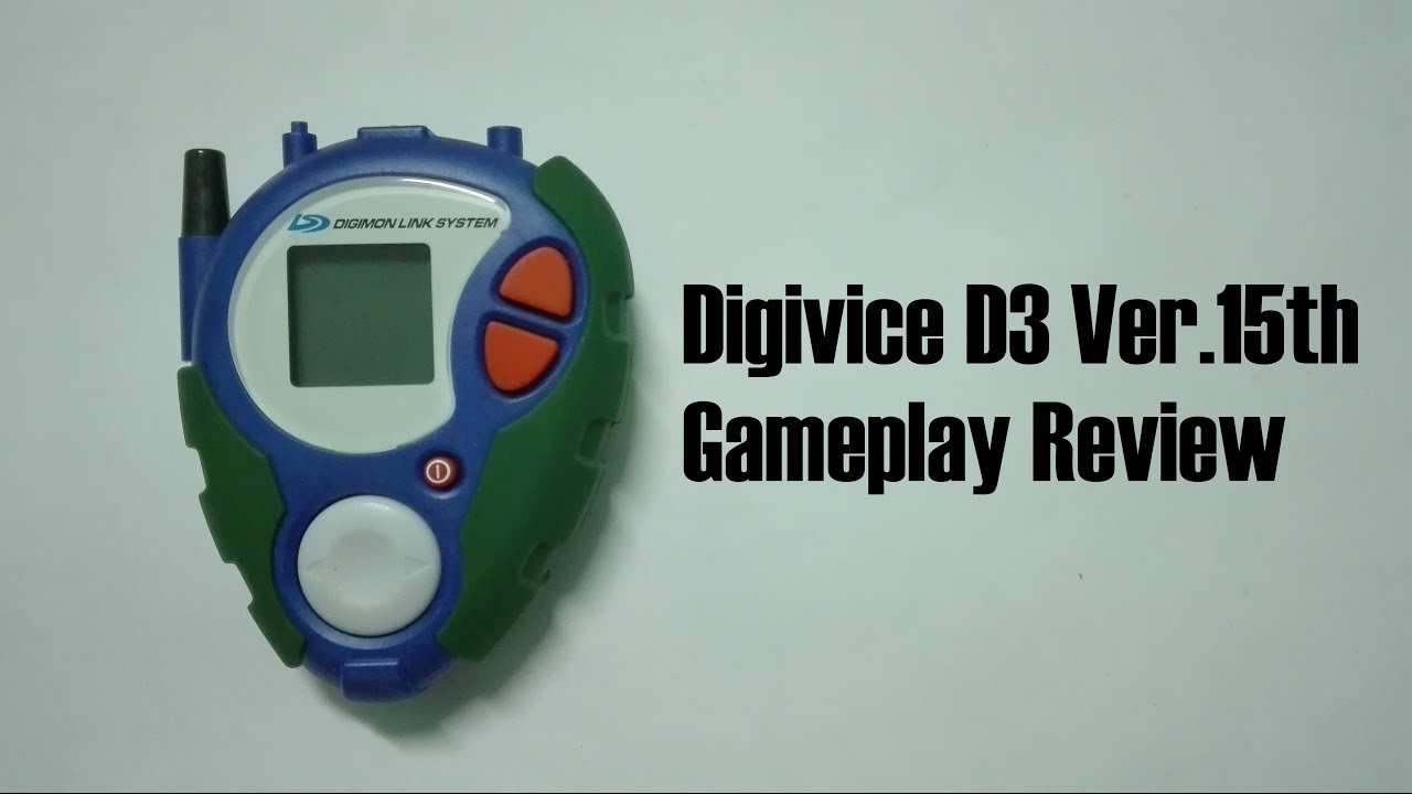 Digivice D3 Ver. 15th Gameplay Review