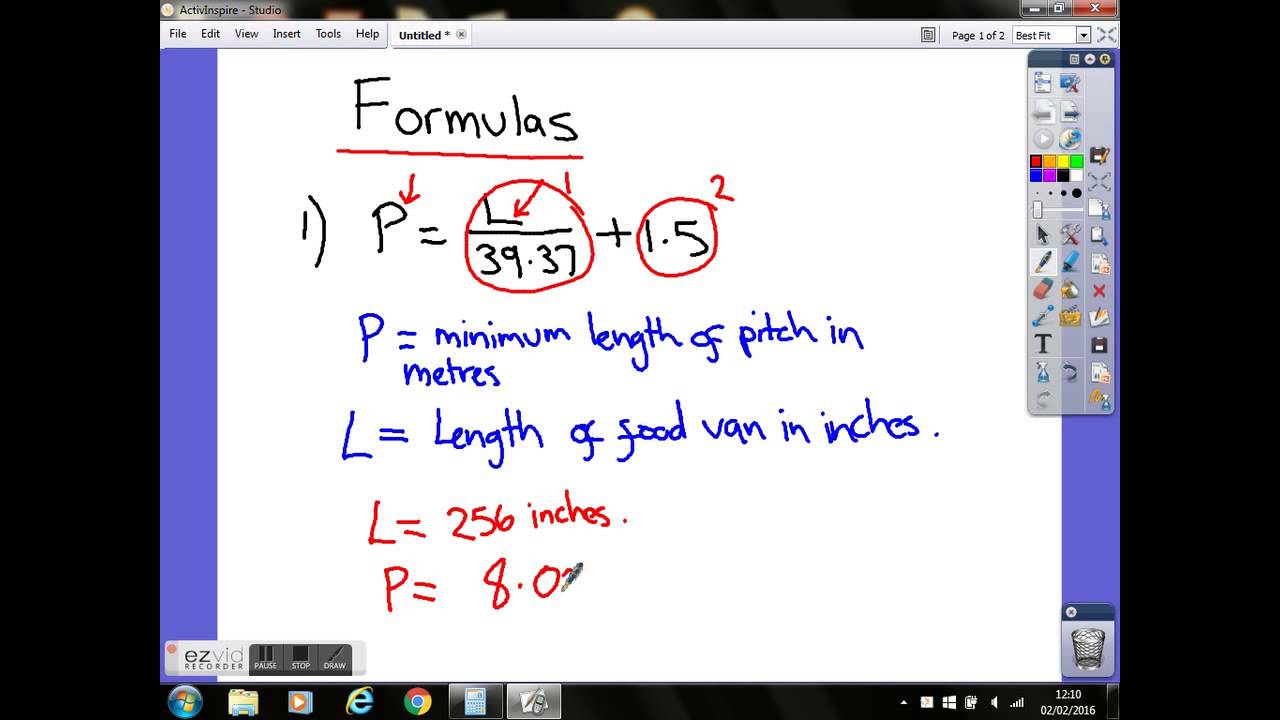 Formulas
