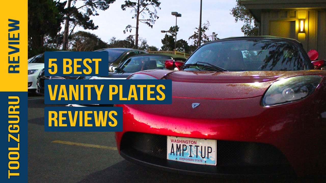 Best Vanity Plates In 2024
