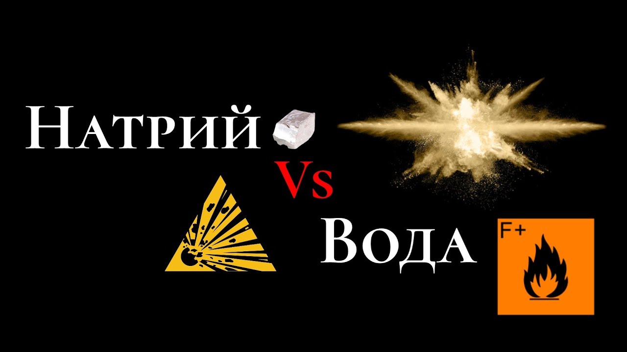 Натрий vs вода🔥