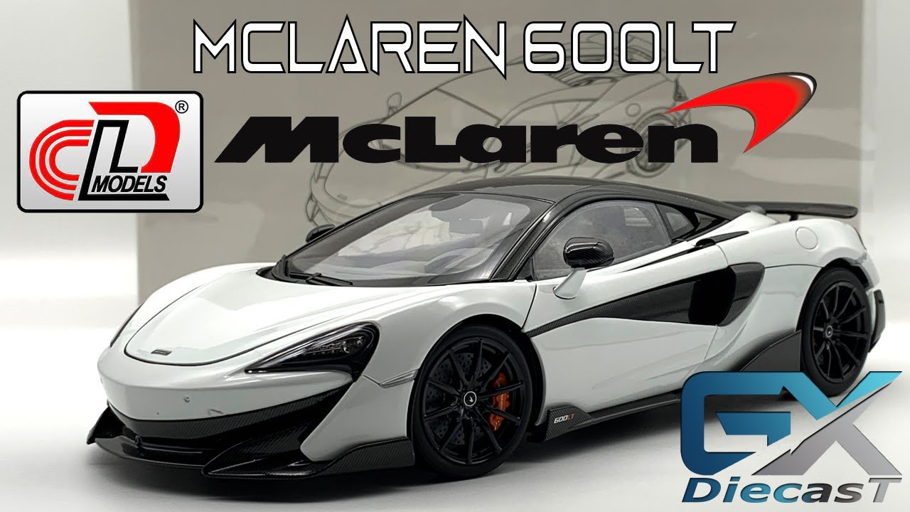 1/18 LCD McLaren 600LT (White)