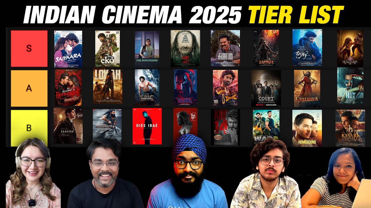 Ranking 2025 INDIAN Films from Best to Worse (Tier List)