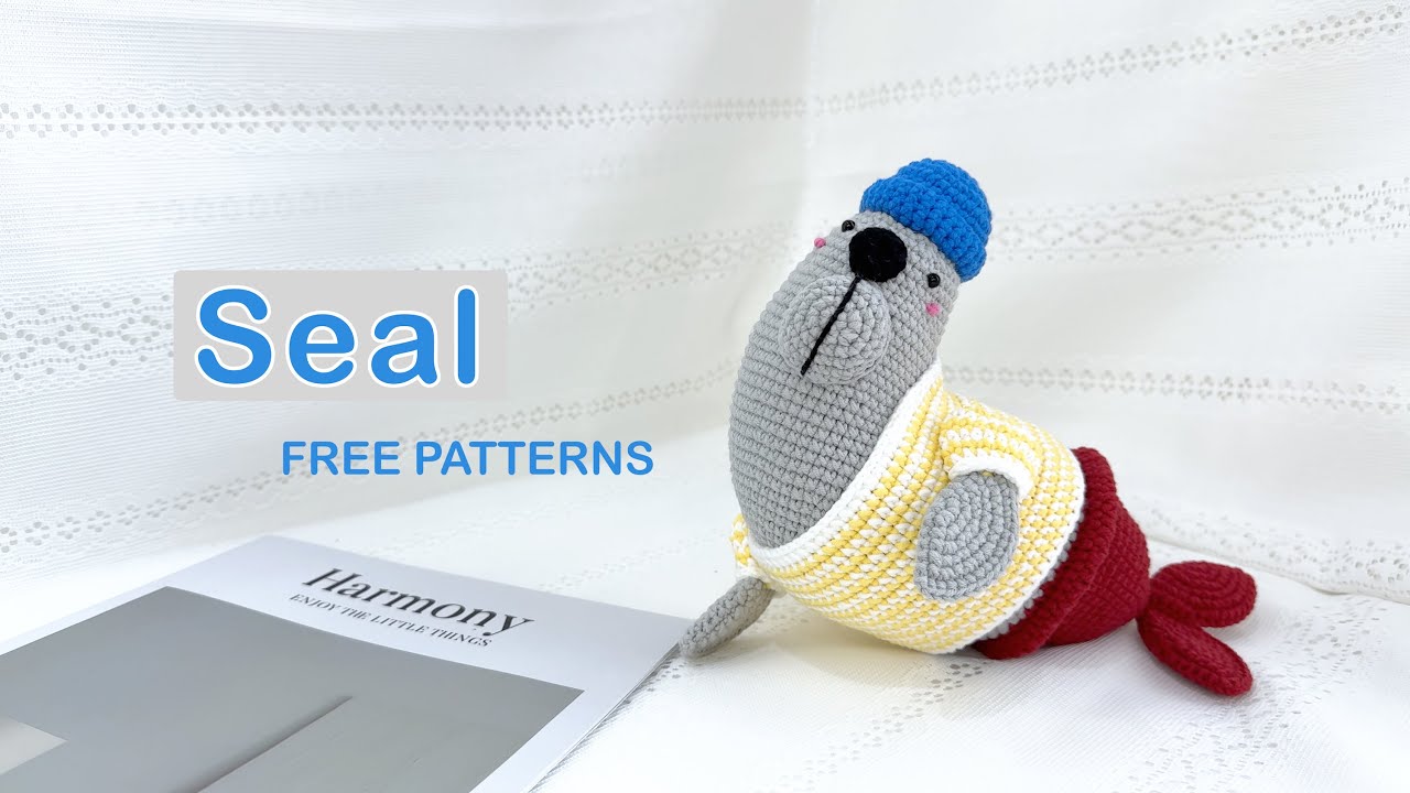 Crochet Seal - Free Pattern