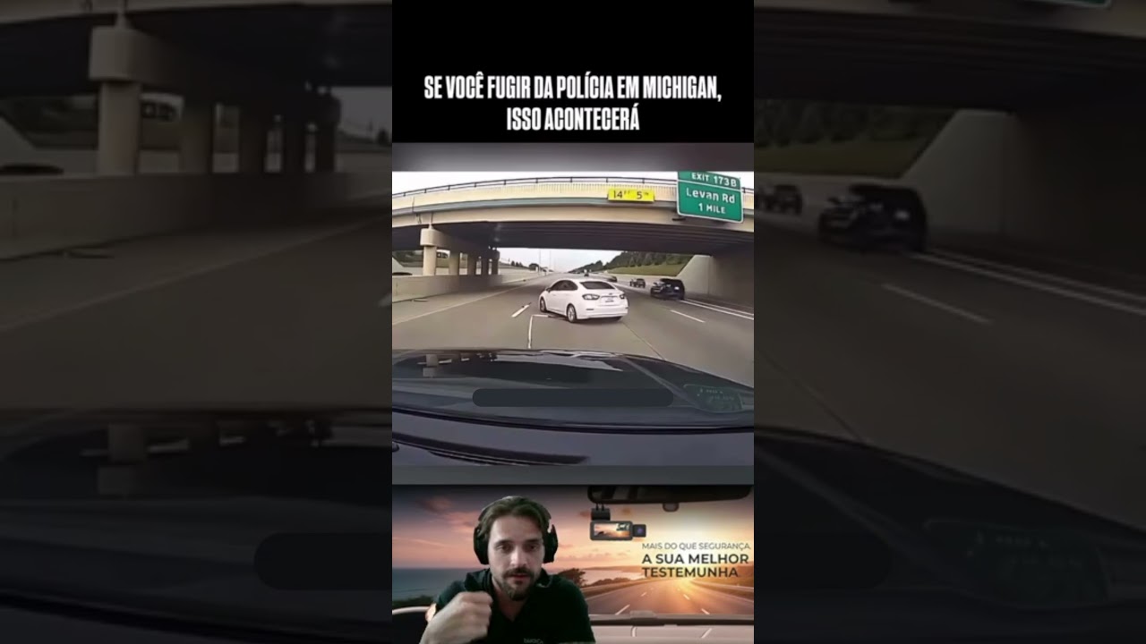 Fugiu da pol&iacute;cia e se deu mal! 🚔🚨