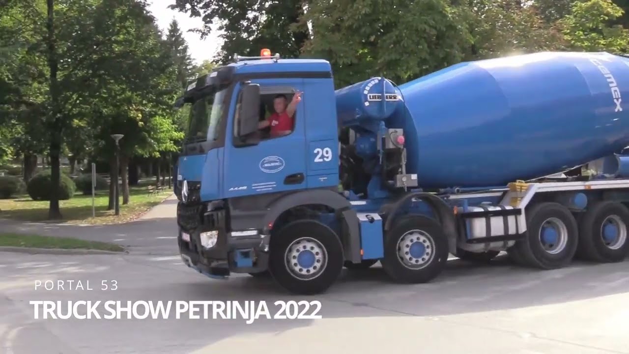 TRUCK SHOW PETRINJA 2022 DEFILE 1