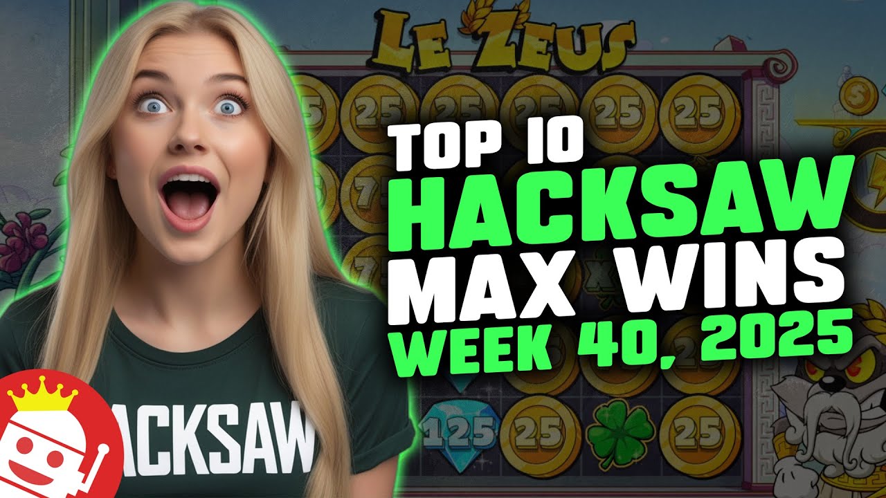 🔥 TOP 10 HACKSAW GAMING MAX WINS OF WEEK 40 / 2025 | REAL PLAYER WINS!