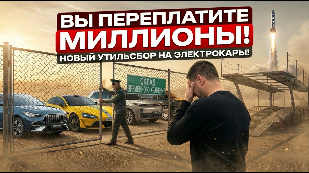 СРОЧНО! Повышают утильсбор на электрокары и гибриды! Новые правила расчёта пошлин по 30-мин мощности
