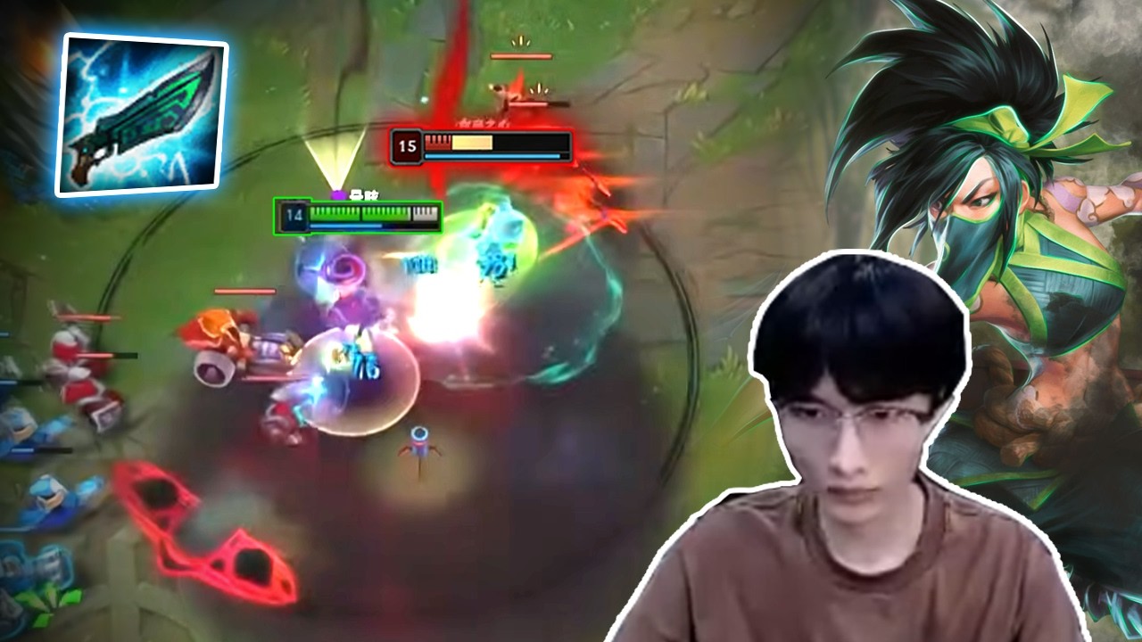 BeiFeng Akali : DOMINATING CN Super Server Challenger Elo - Engsub