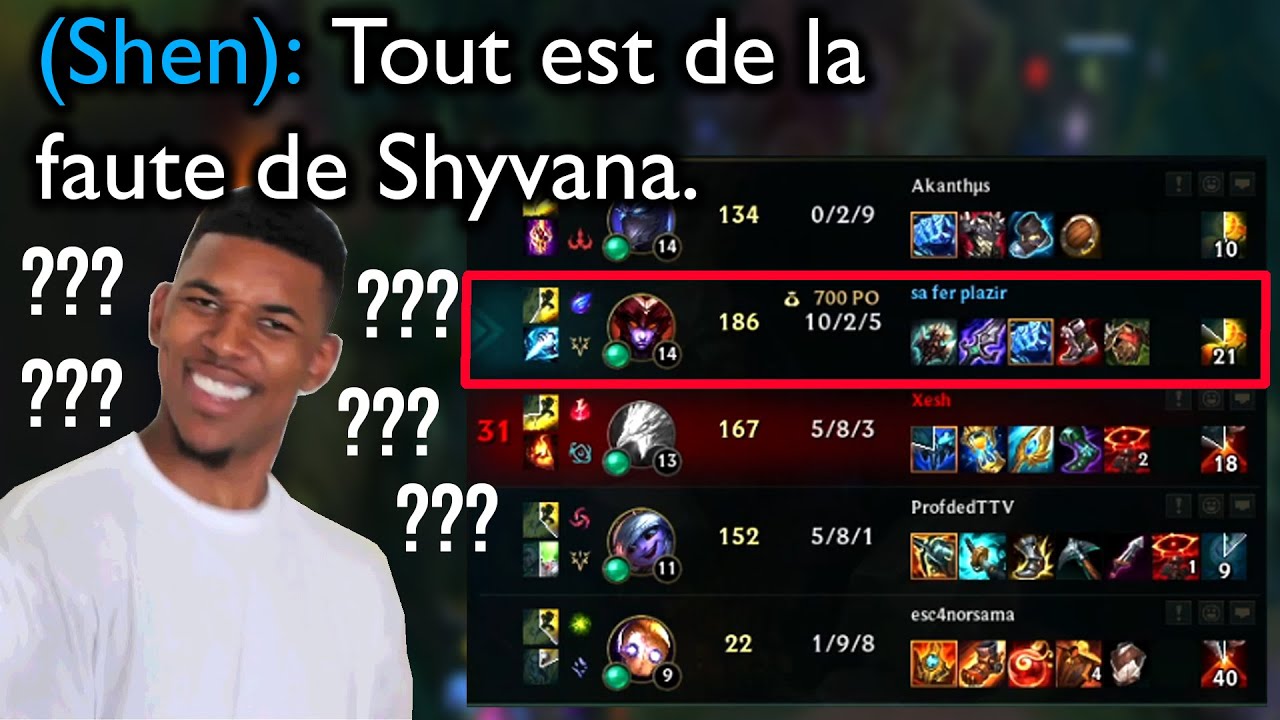 J'ai rencontré le Shen le plus CULOTTÉ de tous les temps