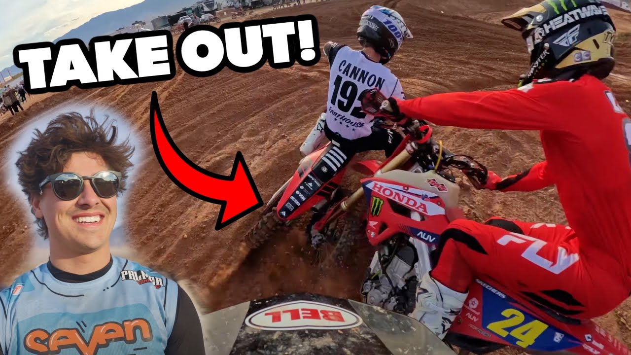 DRAMA STRIKES AT DIRT BIKE RACE!
