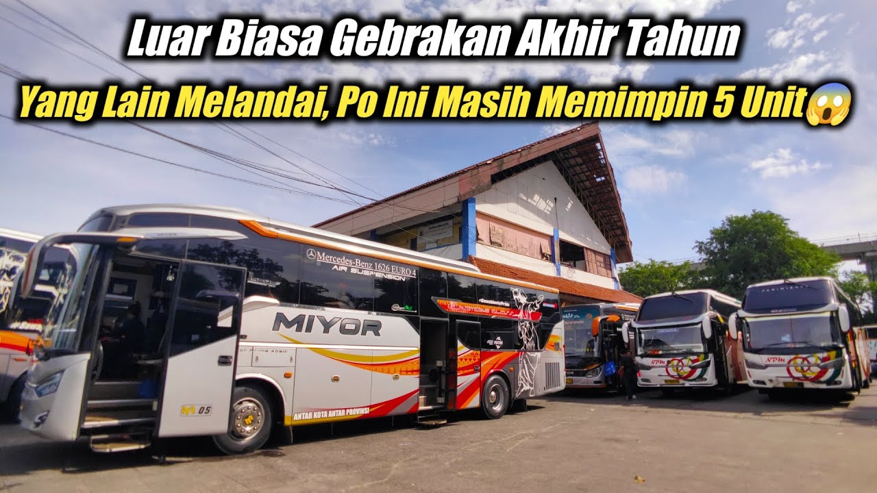 YANG LAIN MULAI LANDAI⁉️PO INI MASIH PANEN PENUMPANG, TETAP MEMIMPIN DENGAN 5 UNIT
