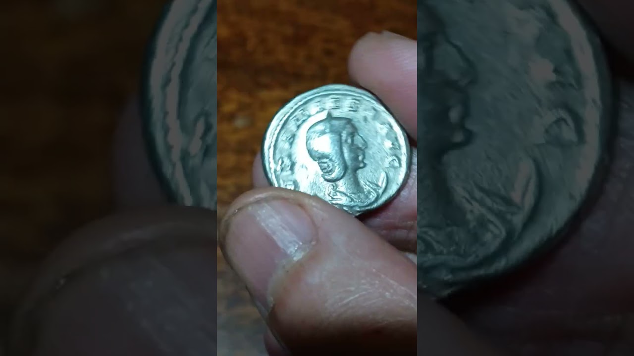 JULIA MESA abuela de Elagabalo Antoniniano plata Roma 219 DC "Pietas" 