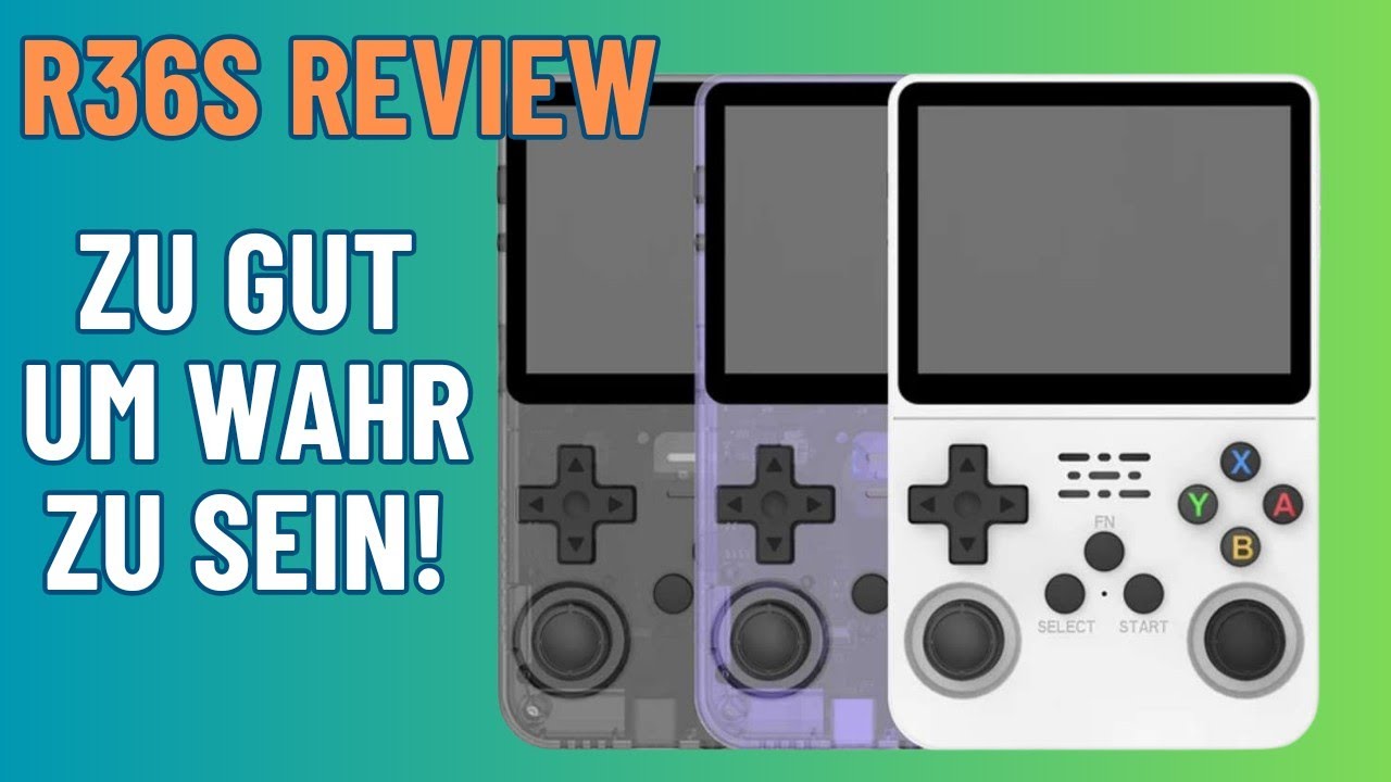 R36S - Fazit/Review (Deutsch) - der beste Einsteiger Retro Handheld f&uuml;r ~50 &euro;