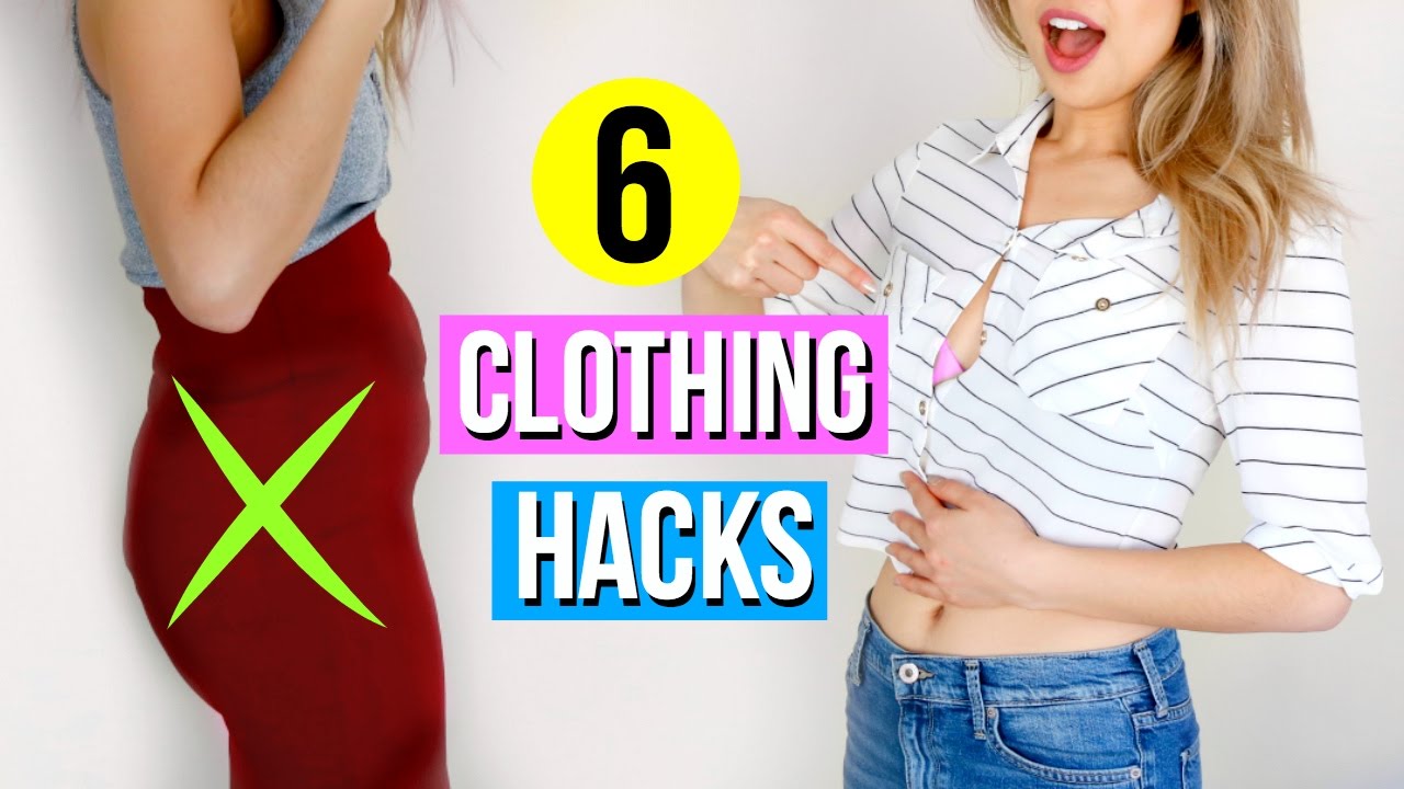 6 Clothing Hacks Every Girl Must Know!