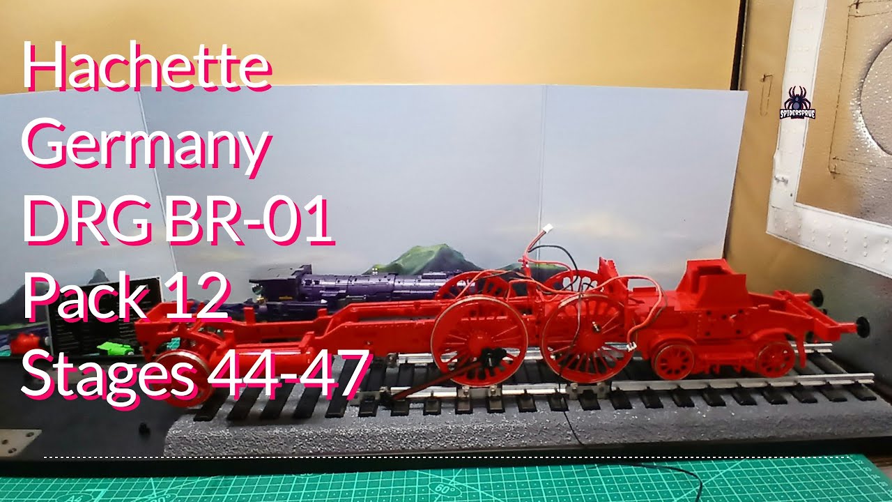 Hachette Germany DRG BR-01 Steam Train Pack 12