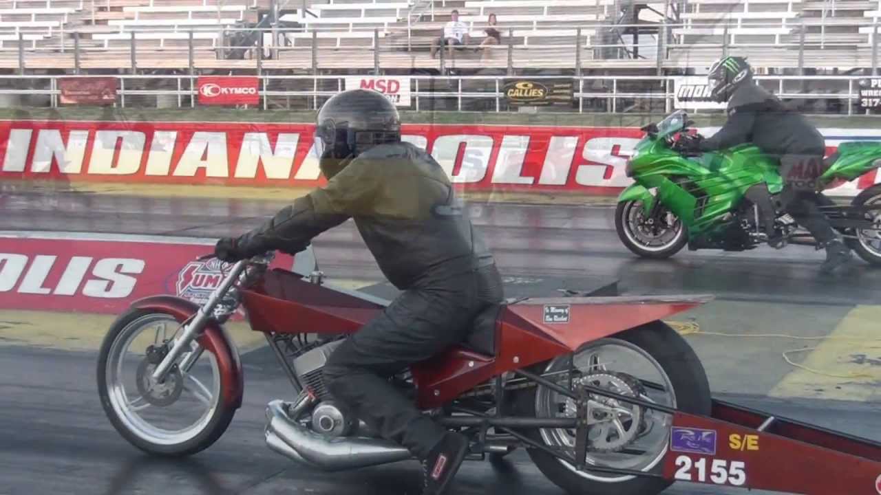 2 Stroke Super Eliminator test & tune motorcycle drag racing NHDRO 2012