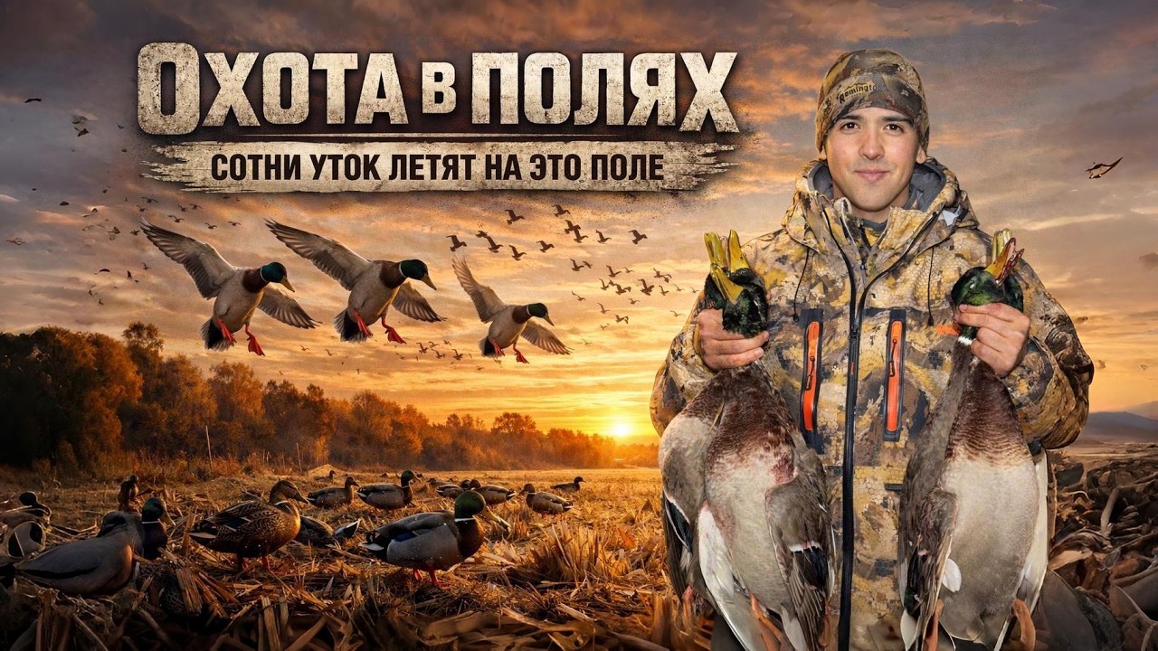 Охота на уток | Такого налёта я ещё не видел 🦆
