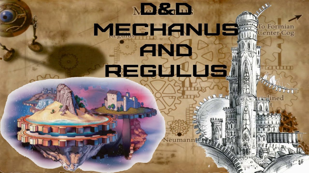 D&D Lore:  Mechanus and Regulus (Home of the Modrons)