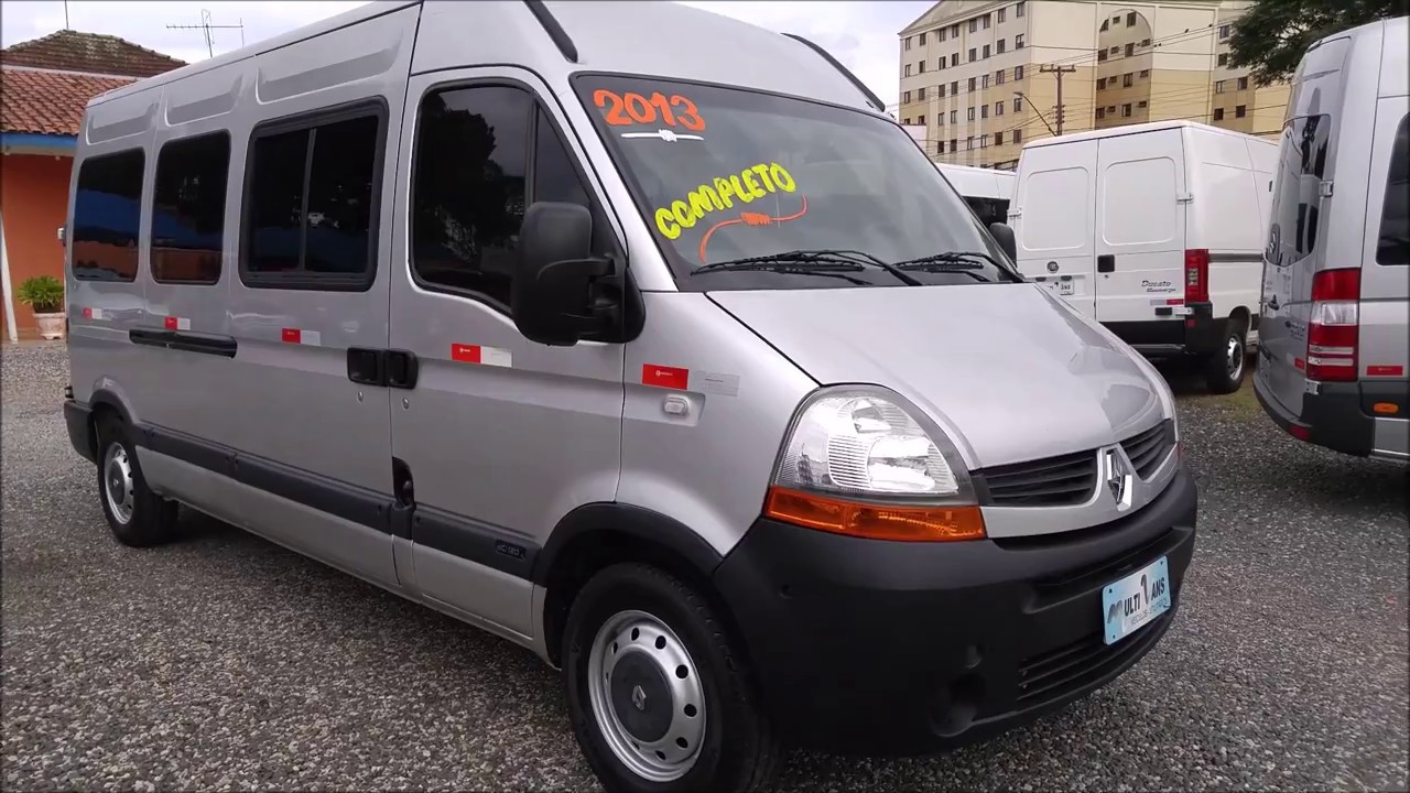 Renault Master 2013  - VANS ZERO KM, USADAS E SEMINOVAS – MULTIVANS