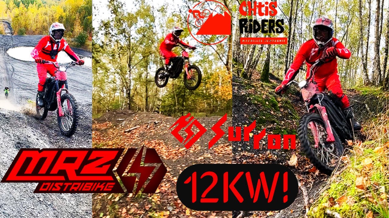 SURRON 12KW TEST FARDRIVER ND72530 BATTERIE 60V65A FREERIDE GOODS VIBES BEST SPOT FRANCE #surron