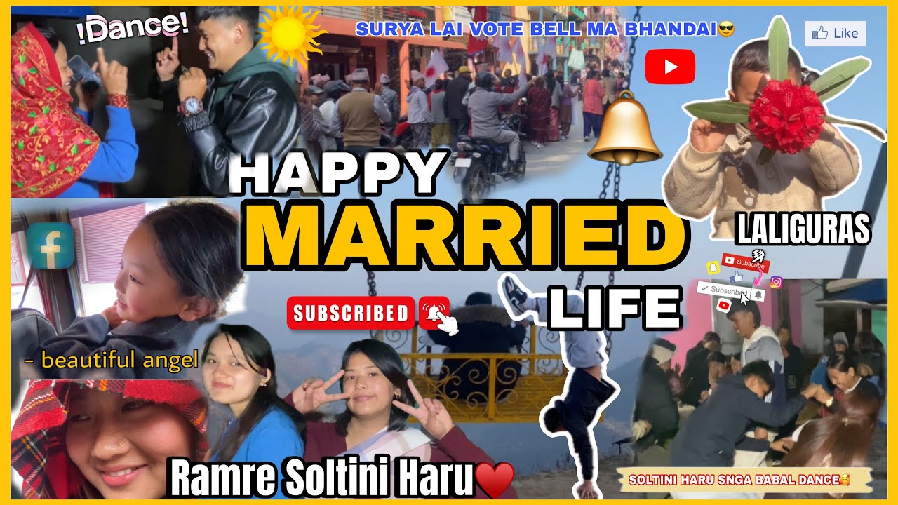 Happy Married Life Maya Gurung(Moti) Ramilo with Siraikot Soltini🥰🌹