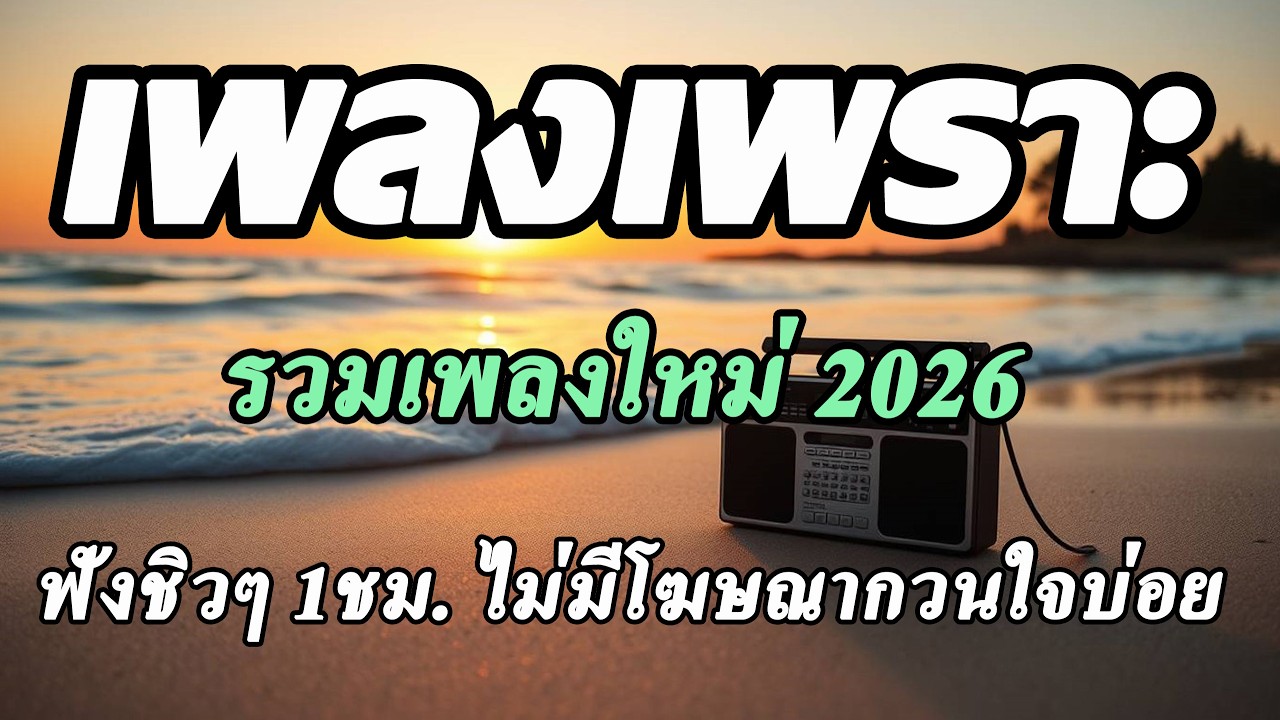 รวมเพลงเพราะๆ ฟังสบาย ฟังทำงาน ร้านกาแฟ ฟังชิวๆ ฟังยาวๆต่อเนื่อง โฆษณาน้อย เพลงใหม่ 2025 [Vol.94]