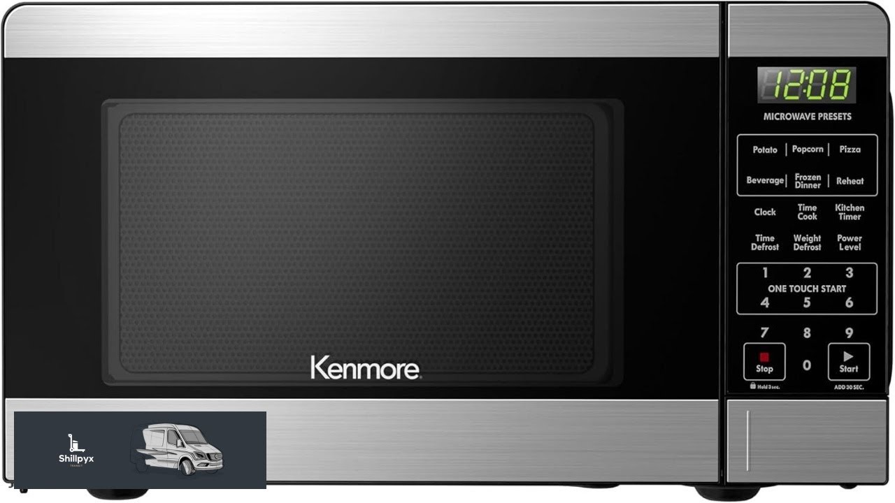 Kenmore Countertop Microwave 6 Auto Preset Menus Child Lock Defrost & Express Cooking