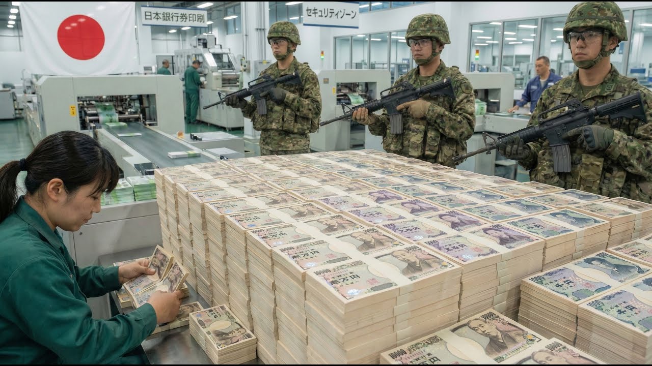 How Japan Prints the Yen Inside One of the World’s Most Secure Banknote Factories