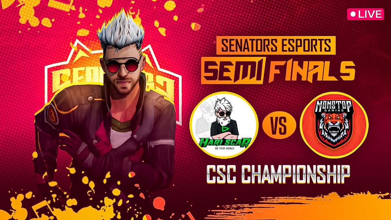 SEMI  FINAL 🏆  RBZ HARISCAR VS NONSTOP GAMING🏆 #freefiretamil #tamillive