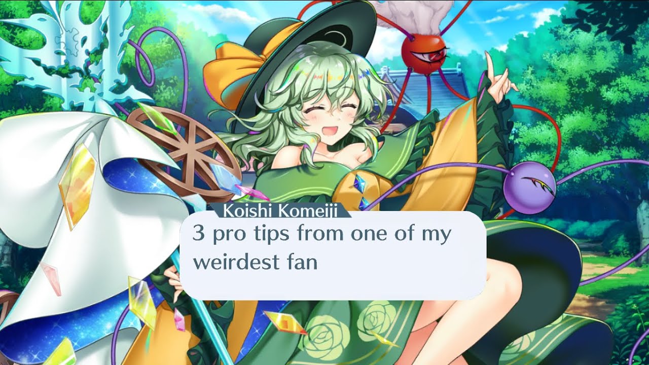 [April fools joke] 3 pro tips in Touhou Lostword!