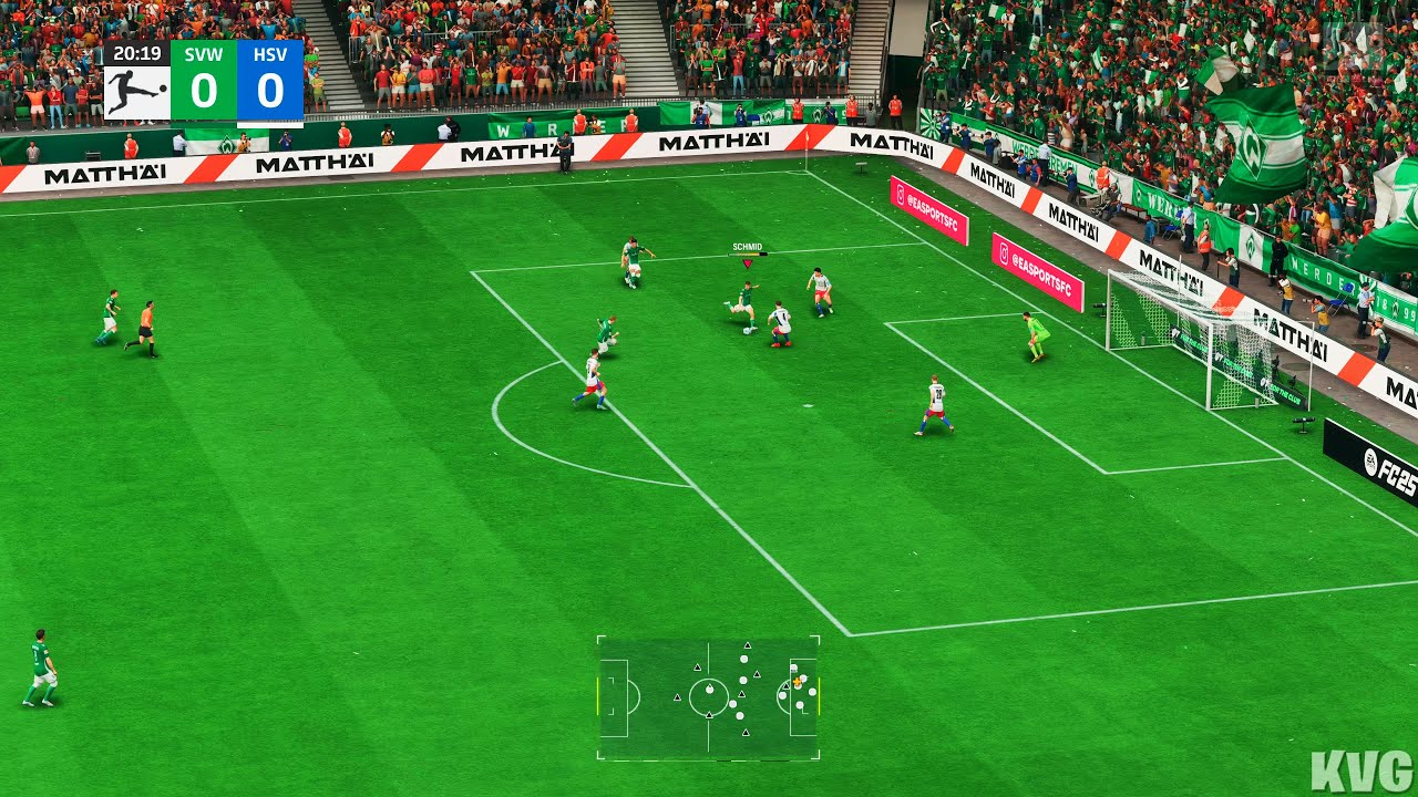 EA SPORTS FC 25 - SV Werder Bremen vs Hamburger SV - Gameplay (PS5 UHD) [4K60FPS]