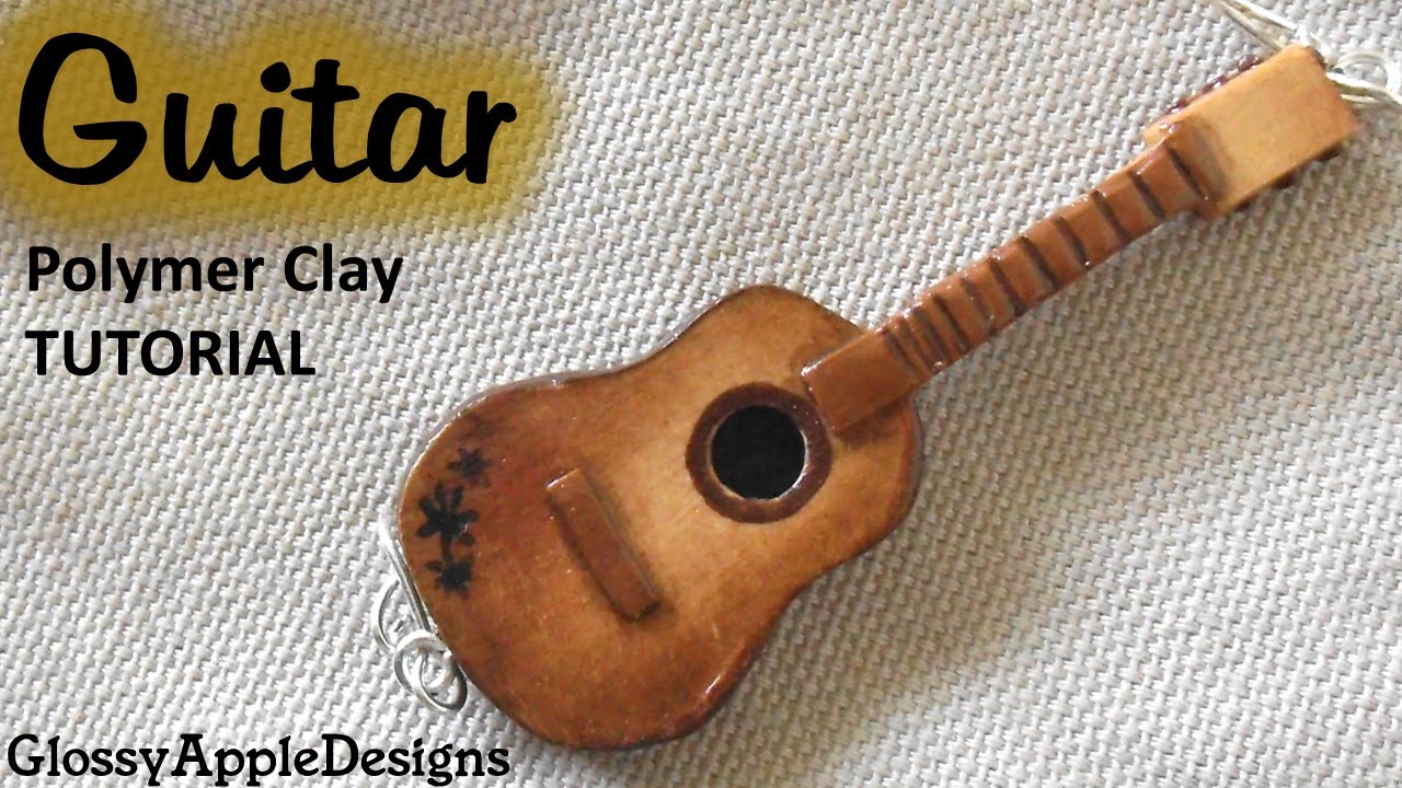 Polymer Clay Guitar Tutorial || Maive Ferrando