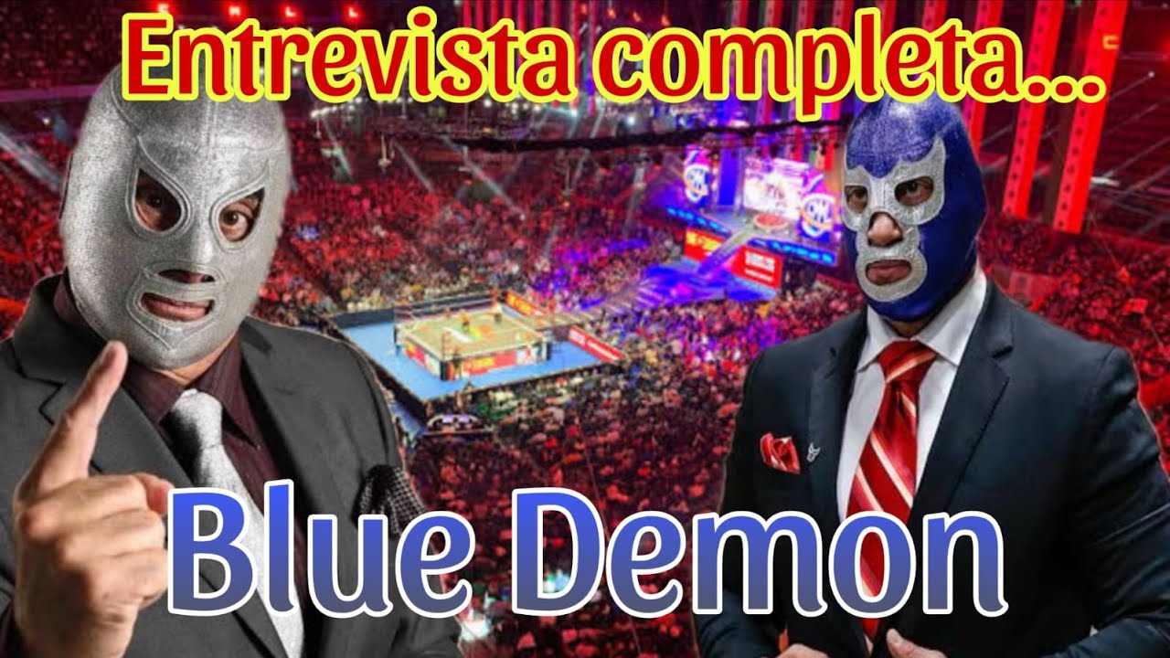HIJO DEL SANTO ENTREVISTA A BLUE DEMON. (COMPLETA)