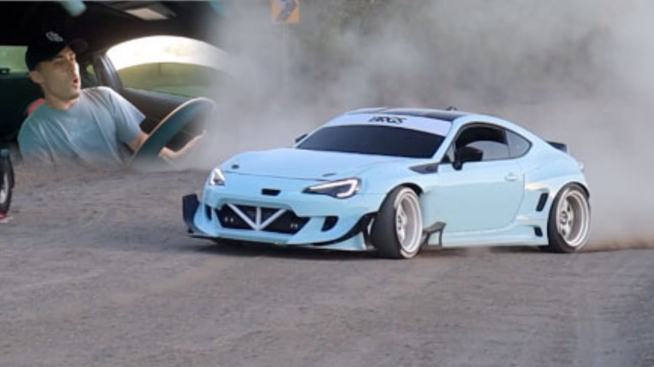 TOOK MY BAGGED WIDEBODY CAR OFF-ROADING…
