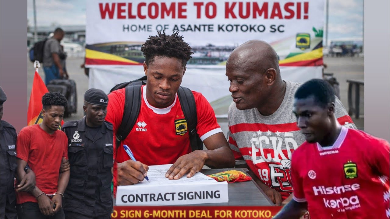JUST IN: KOTOKO FORMER PLAYER LANDED!...I WANT TO SIGN 6 MONTHS FOR KOTOKO...PLAYER IN TROUBLE FOR..