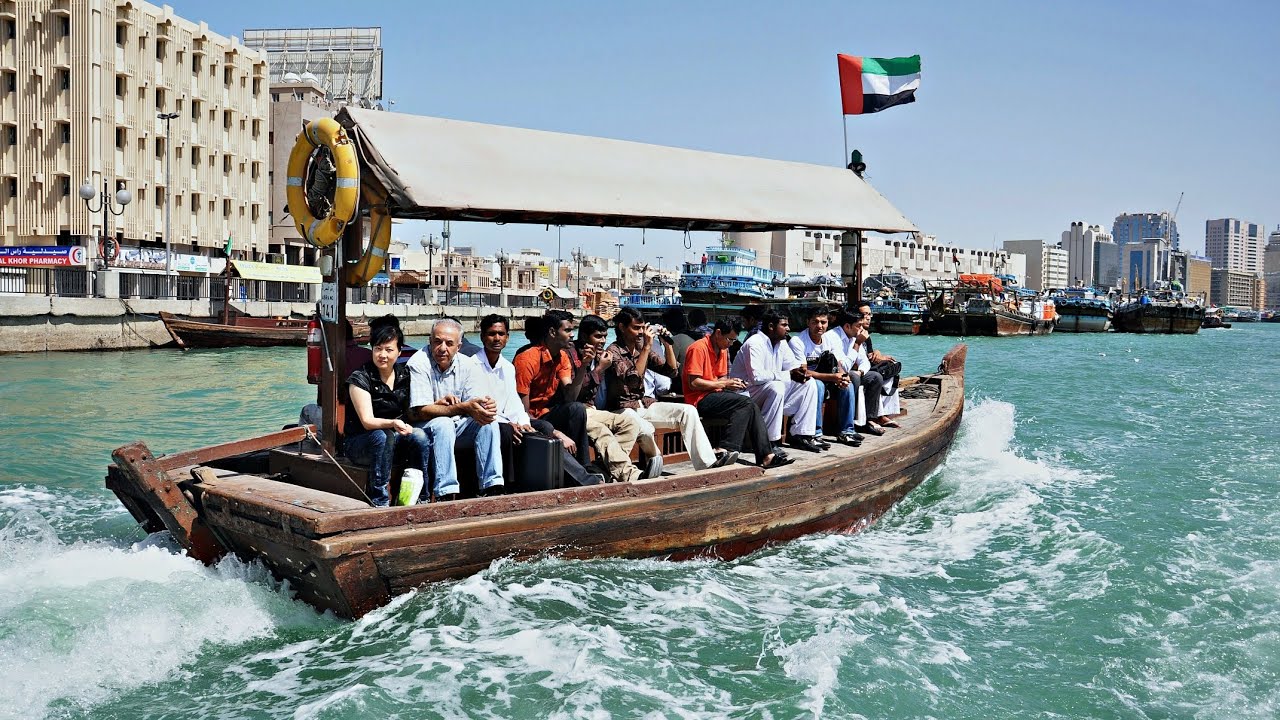 Cheapest Boat 1 Dirham Abra Boat Ride Bur Dubai