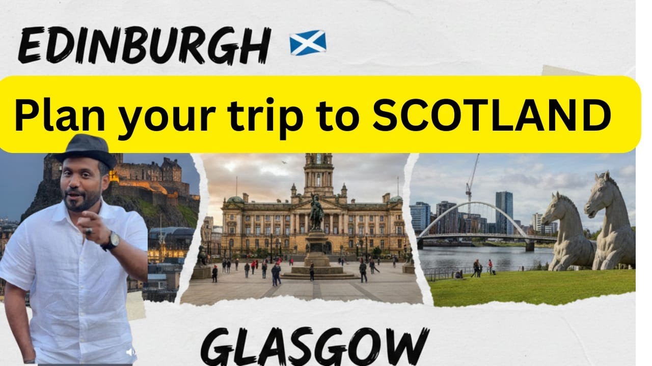 Edinburgh മുതൽ Glasgow വരെ 🚐 | Scotland Caravan Road Trip #ScotlandTrip #MalayalamVlog #CaravanLife