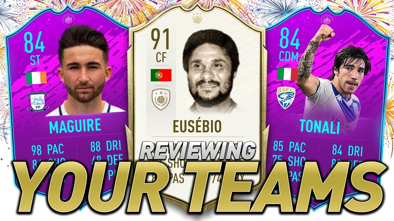 Оцените ваши команды! Новогодний спецвыпуск! #FIFA20 ULTIMATE TEAM