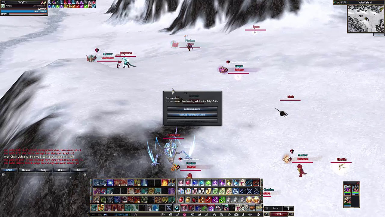 Cocytos magus lvl 202 pk #3