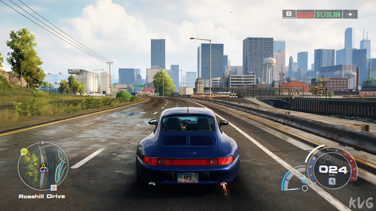 Need for Speed Unbound - Porsche 911 Carrera S 1997 - Open World Free Roam Gameplay (UHD) [4K60FPS]