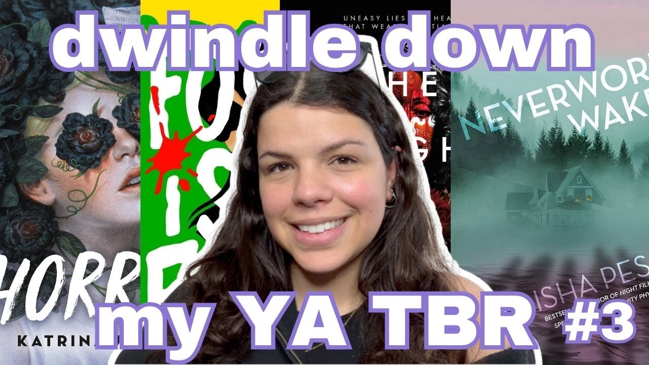 dwindle down my YA tbr | reading vlog | episode 3