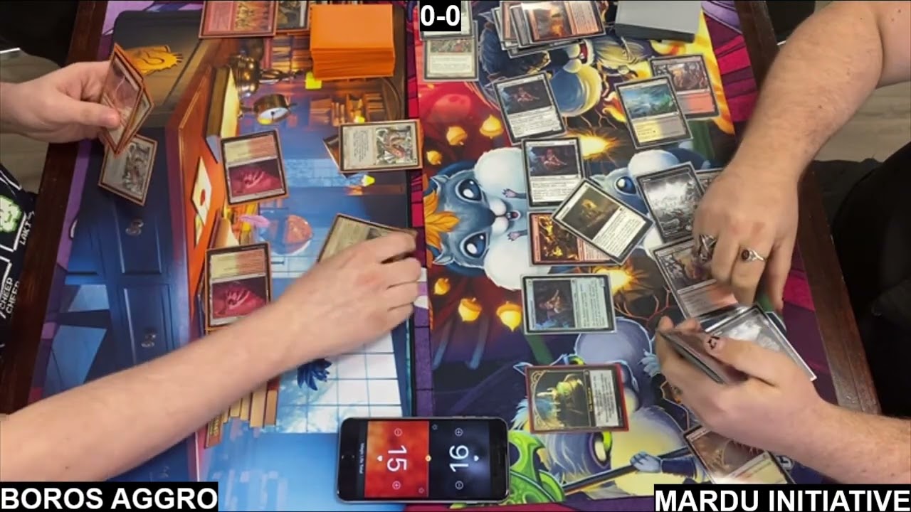 Pauper - Boros Aggro Vs Mardu Initiative