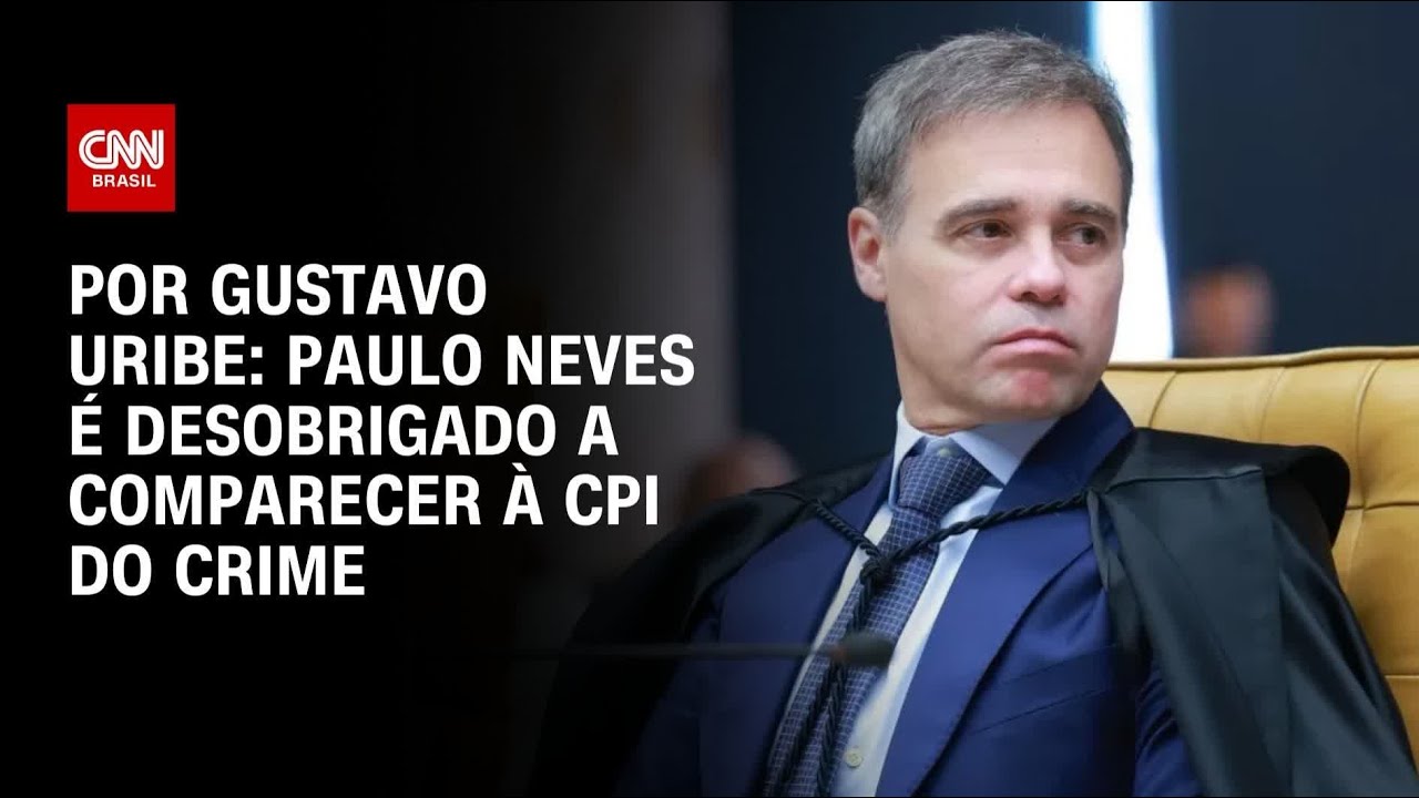Mendonça desobriga ex-diretor do BC a comparecer a CPI do Crime Organizado | BASTIDORES CNN