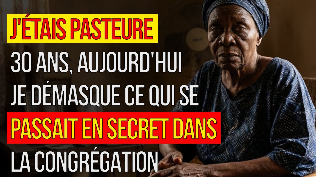 HISTOIRE VRAIE: PASTEURE 30 ANS — JE DÉMASQUE CE QUI SE PASSAIT EN SECRET DANS LA CONGRÉGATION