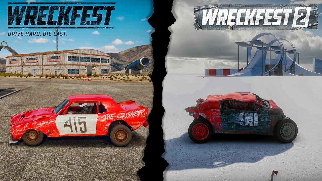 Wreckfest против Wreckfest 2 | Что изменилось? Сравнение графики, физики и геймплея